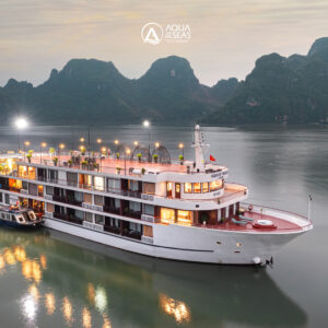 3 Day Ha Long Bay & Lan Ha Bay Tour by Aqua of the Seas Cruise for 2
