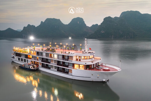 3 Day Ha Long Bay & Lan Ha Bay Tour by Aqua of the Seas Cruise for 2
