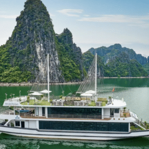Ha Long Bay Day Tour: Sung Sot & Ti Top by Hercules Premium Cruise